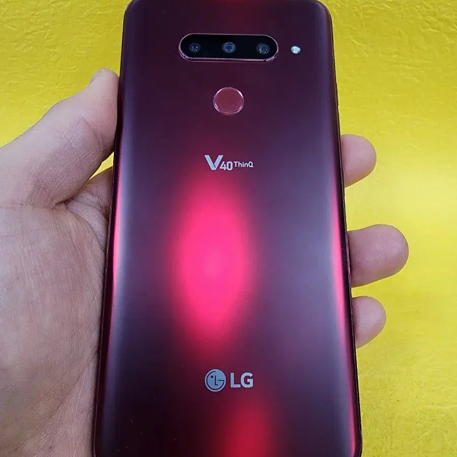 LG V40 128기가 레드 *무잔상상태굿굿~/#15603