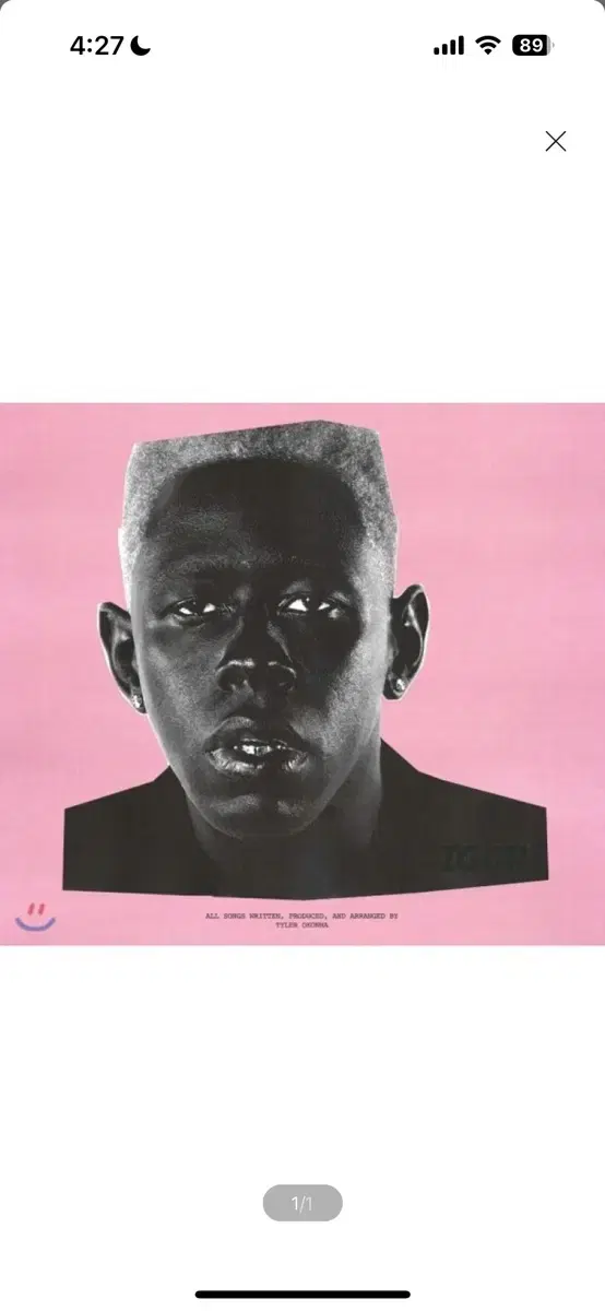 CD) Tyler The Creator (타일러 더 크리에이터) - 5집