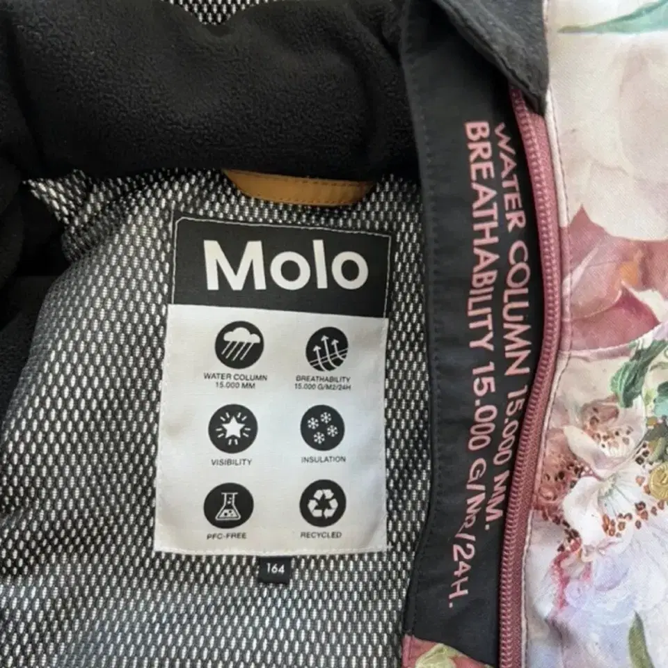 molo 여성 스키복 보드복