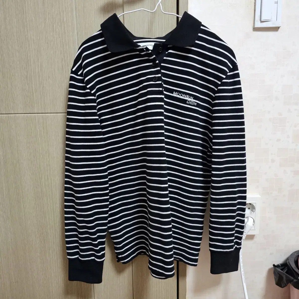 문선 moonsun M.C Stripe PK Shirt