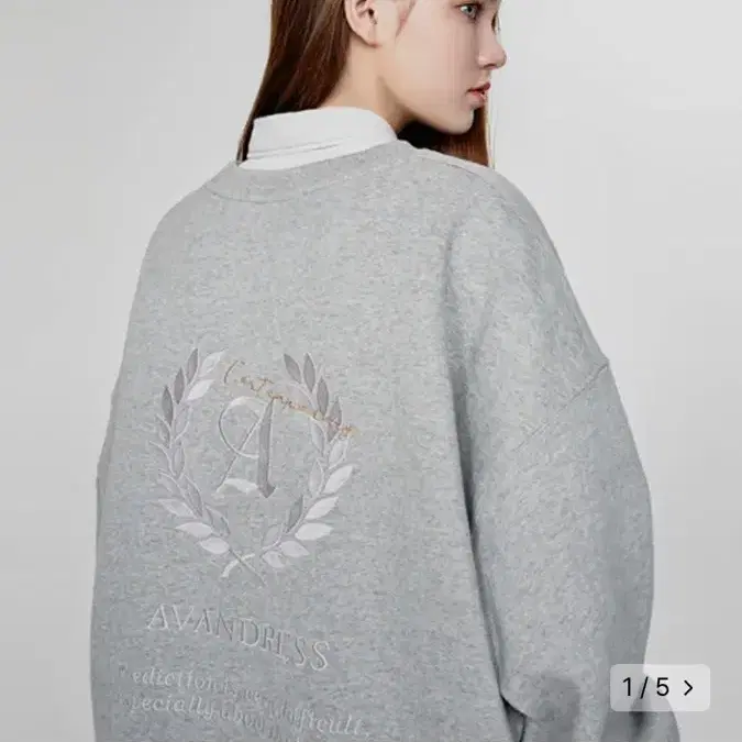 어반드레스 맨투맨 LAUREL OVERSIZED MTM GREY