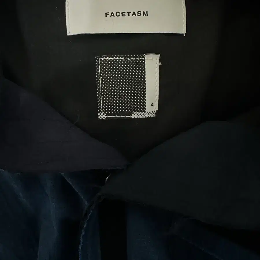 Facetasm 22ss layerd stadium jacket