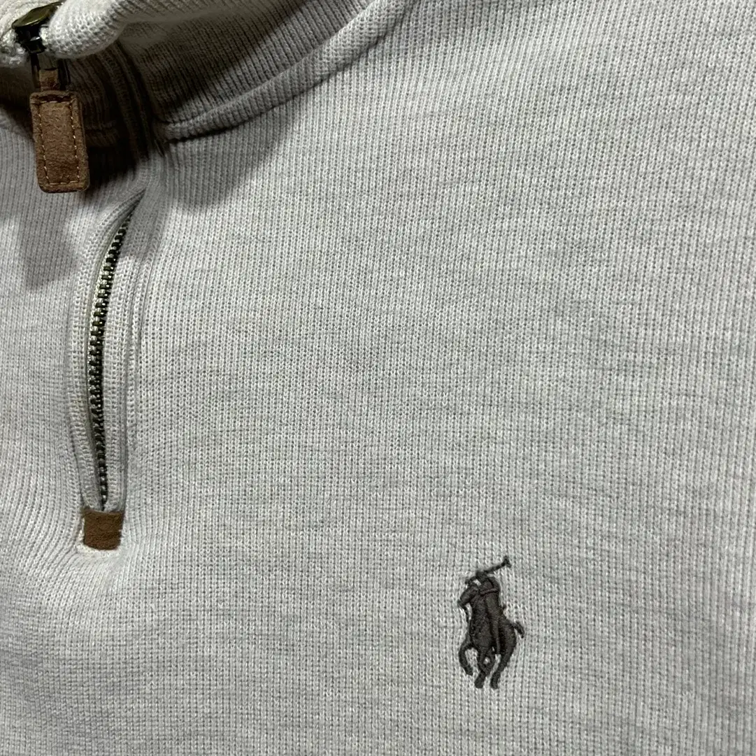 Polo Ralph Lauren 반집업 니트 그레이 라지