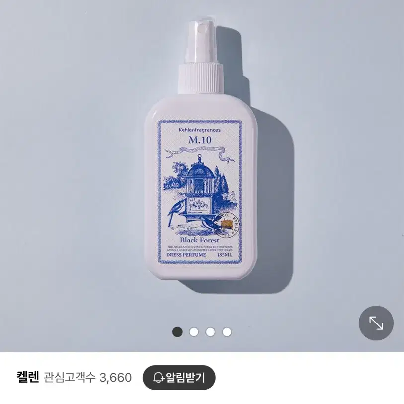 켈렌 드레스퍼퓸 185ml M.10 검은 숲