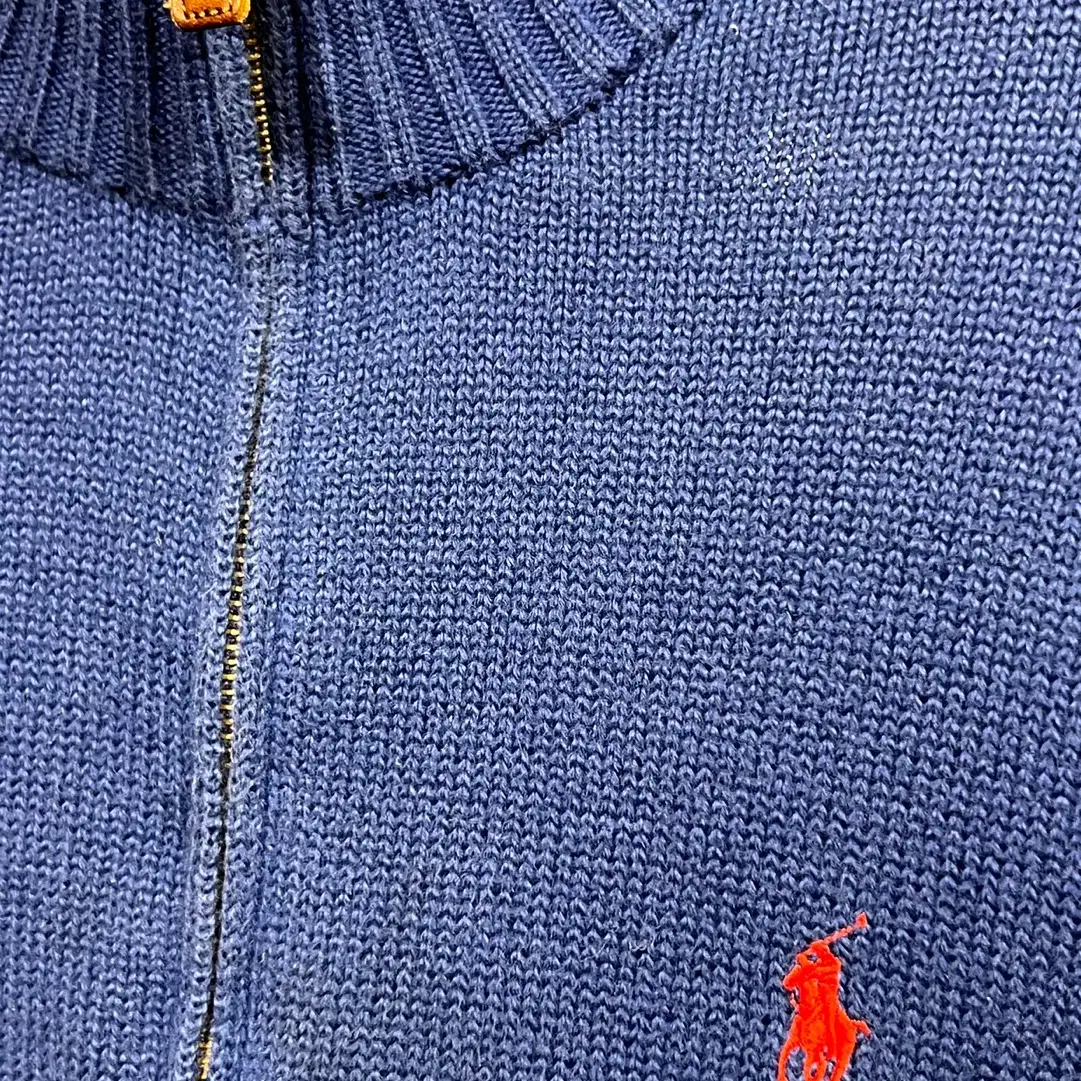 Polo Ralph Lauren 반집업 니트 블루 M