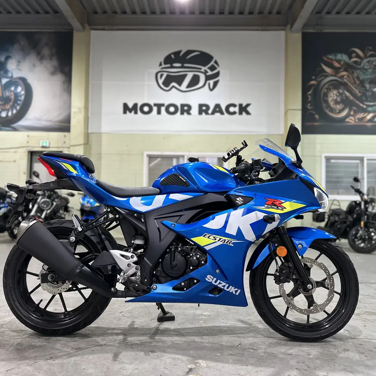 스즈키 GSX-R125 ABS 2019년 7천KM GP블루 실키로수 차량