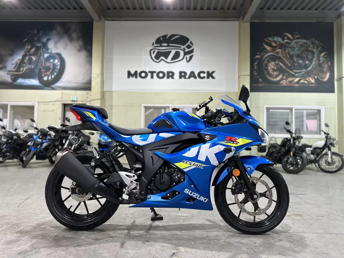 스즈키 GSX-R125 ABS 2019년 7천KM GP블루 실키로수 차량