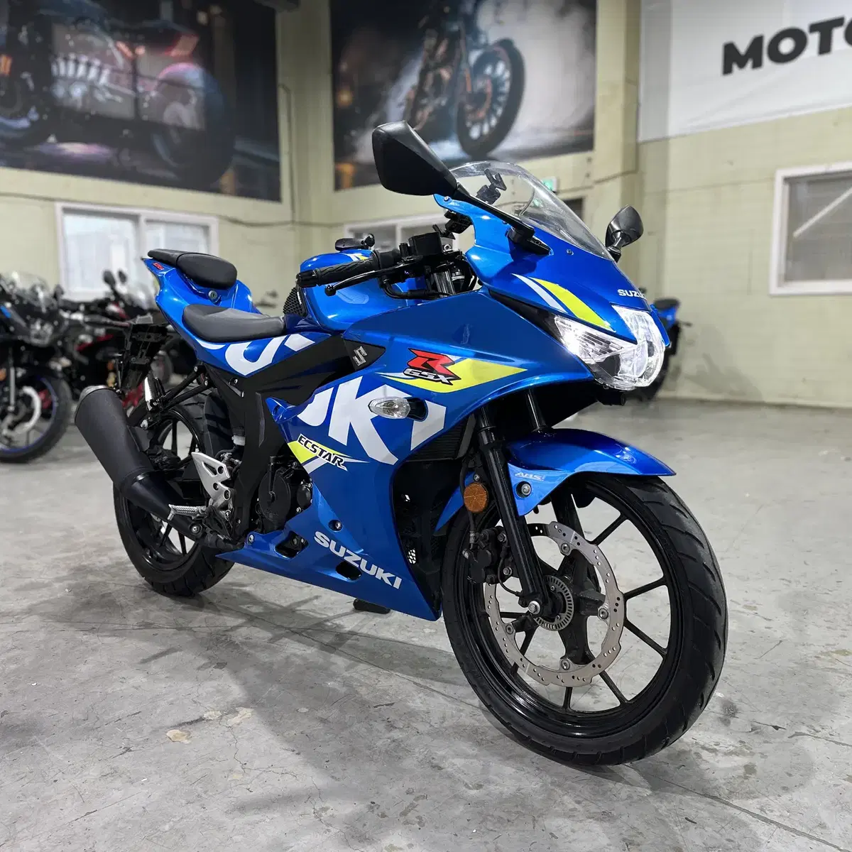 스즈키 GSX-R125 ABS 2019년 7천KM GP블루 실키로수 차량