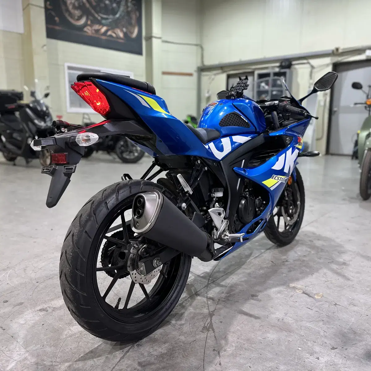 스즈키 GSX-R125 ABS 2019년 7천KM GP블루 실키로수 차량