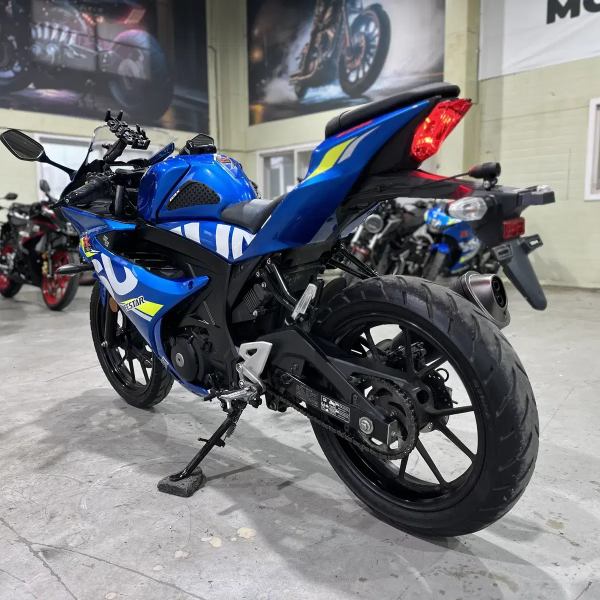 스즈키 GSX-R125 ABS 2019년 7천KM GP블루 실키로수 차량