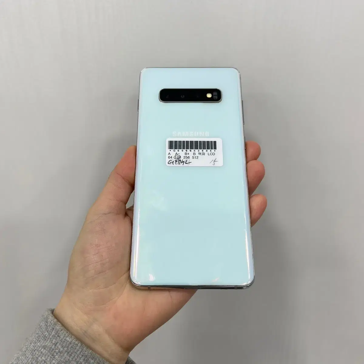 갤럭시S10플러스 화이트 128GB 부산 중고폰 팝니다 53695