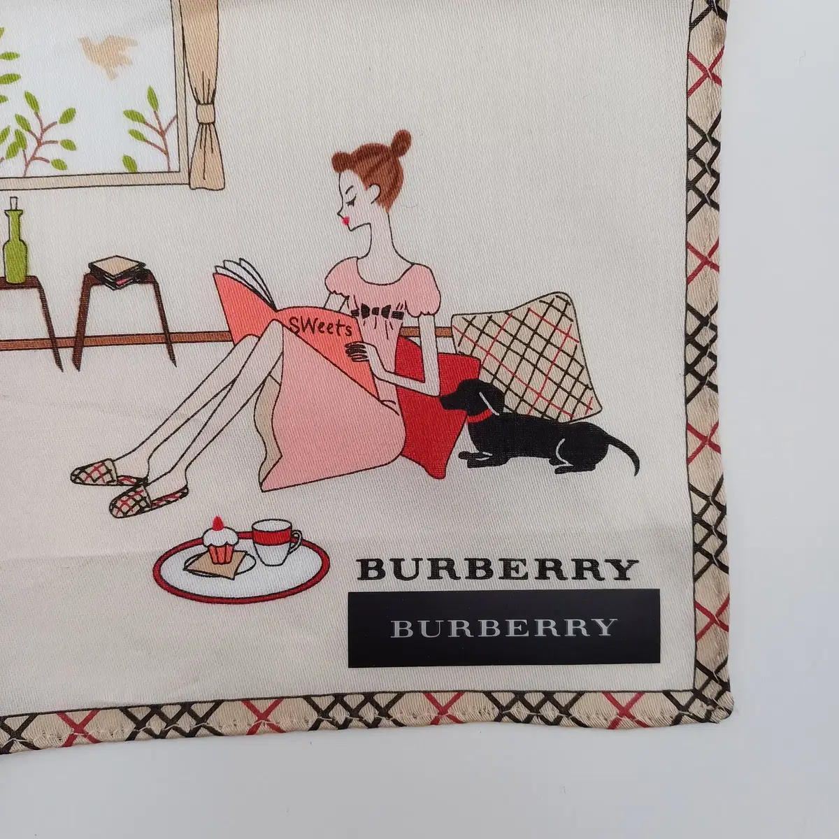 BURBERRY 버버리 손수건 스카프 [8149_0715-15]