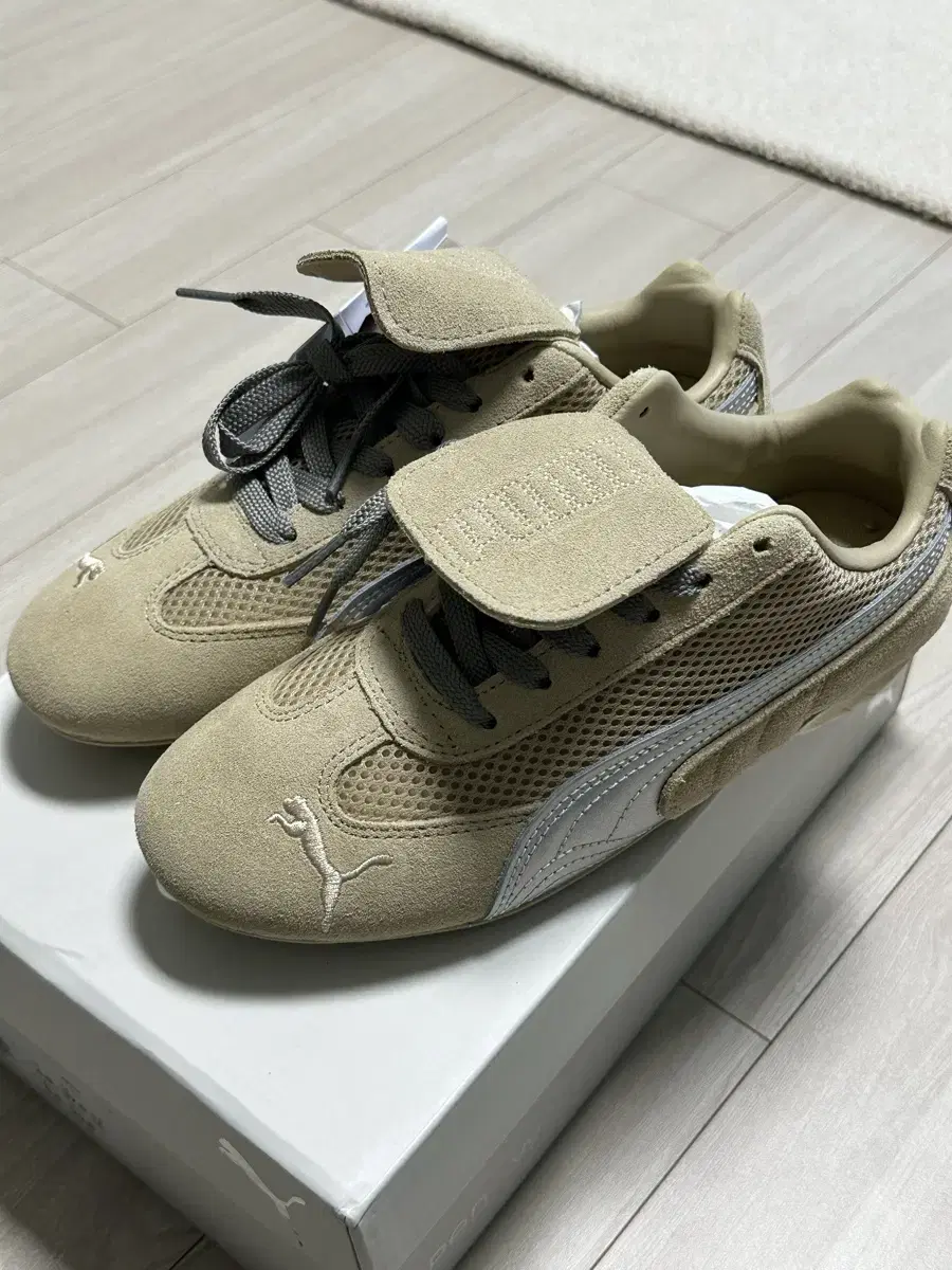 [235] Puma Open Yy Speedcat Prairie Tan Matte Silver