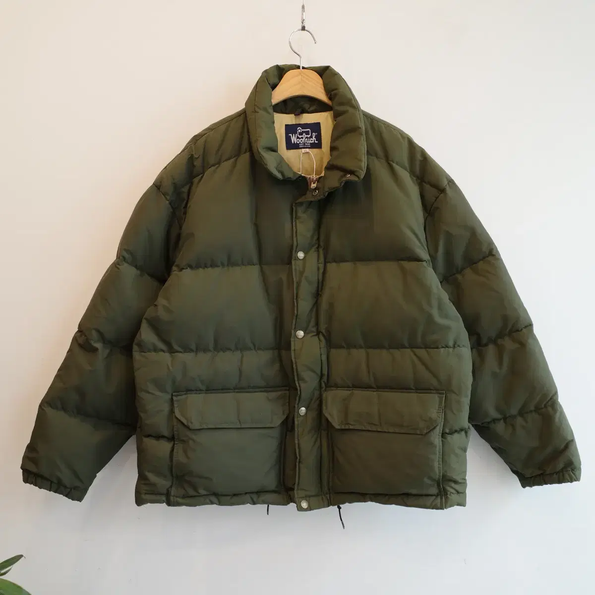 80s WoolRich 빈티지 다운패딩 (MADE IN USA)