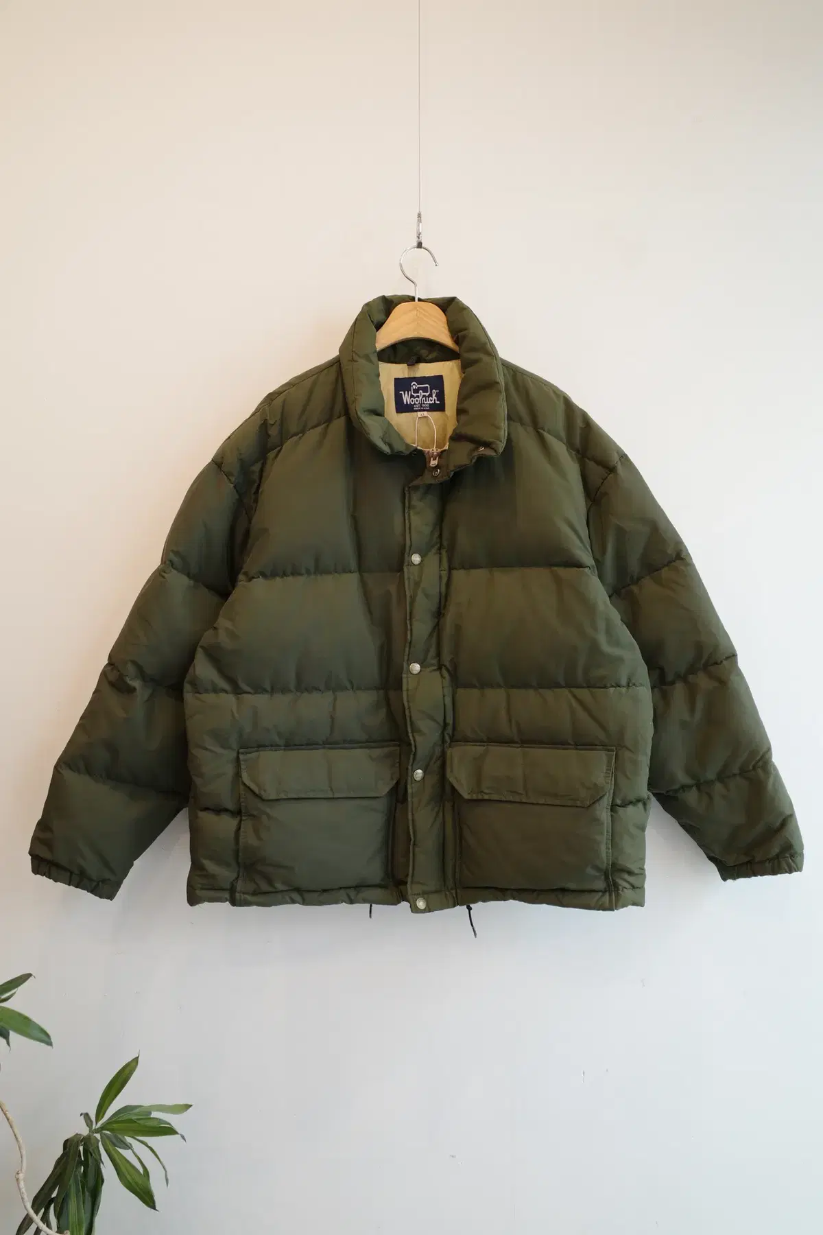 80s WoolRich 빈티지 다운패딩 (MADE IN USA)