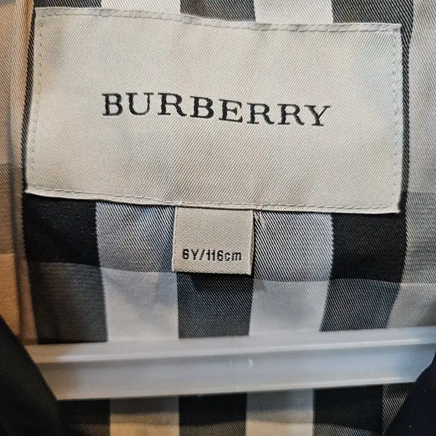 BURBERRY 버버리 키즈 / 재킷 다크네이비정품 6y 후드탈부착