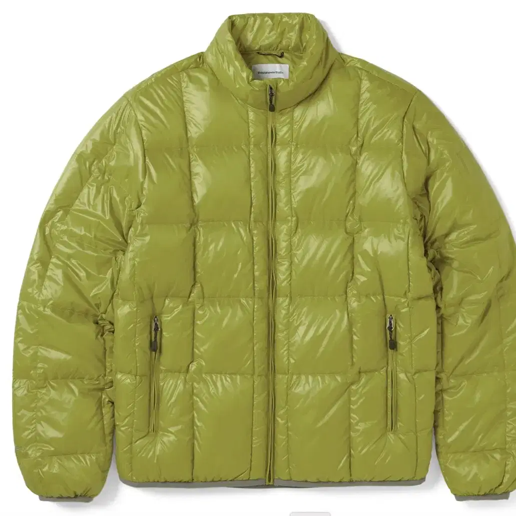 디스이즈네버댓 Light Down Jacket Olive