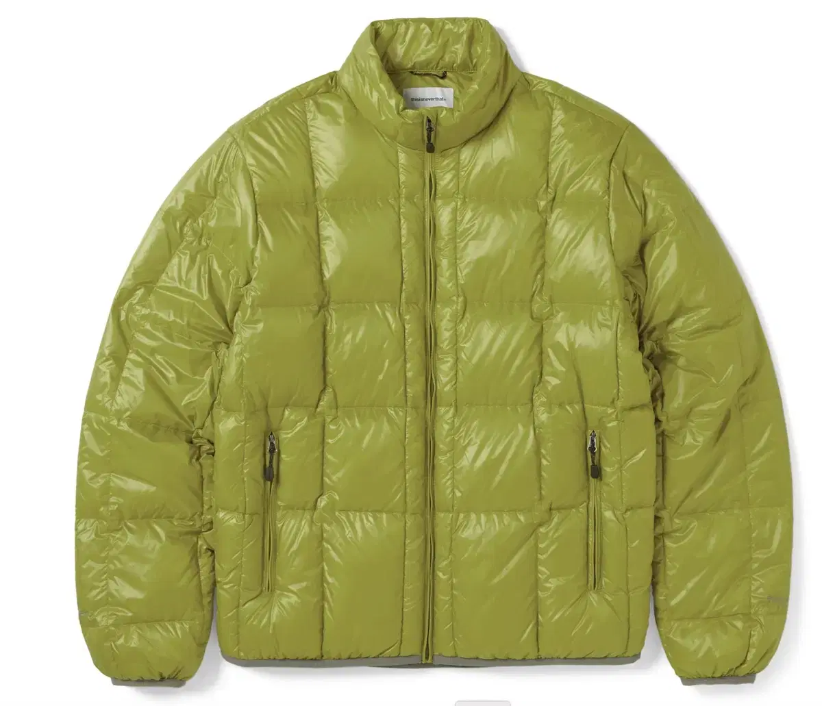 디스이즈네버댓 Light Down Jacket Olive