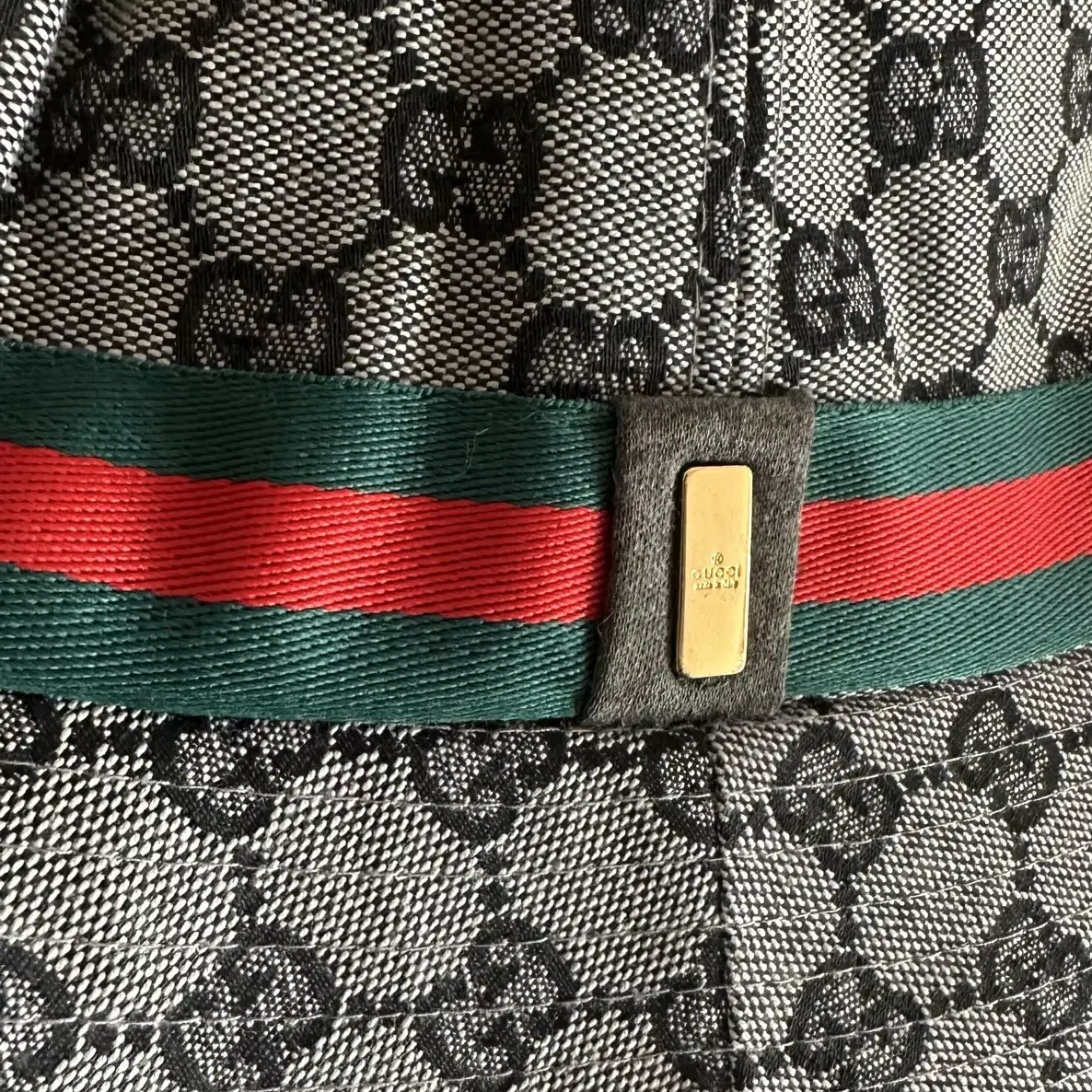 GUCCI 구찌 GG로고 버킷햇 구형