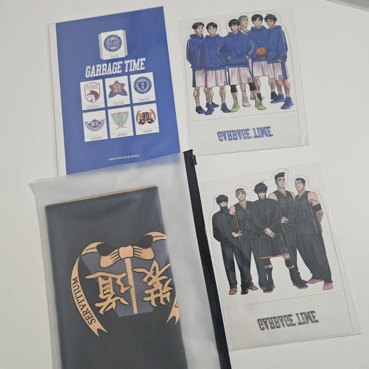 Garbage Time 4th funding Jangdo Go Towel, Clear Stand, pre-order benefit Goodbye Card Jo Hyung-go