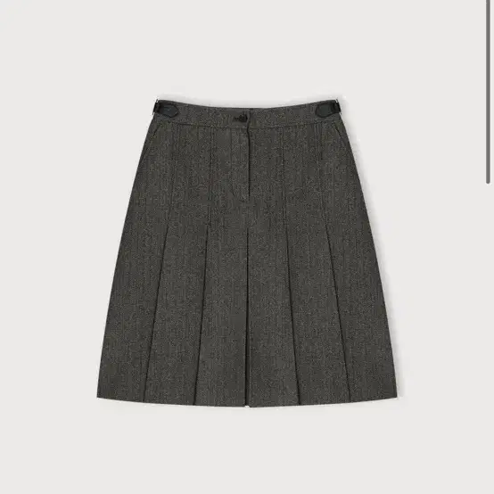 에토스 HERRINGBONE MIDI SKIRT