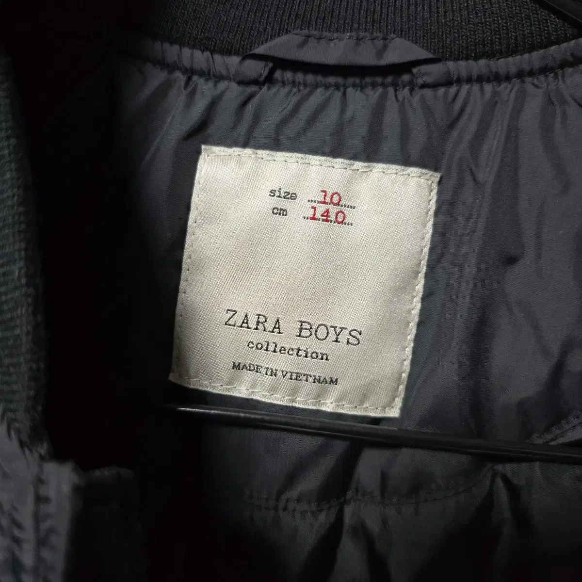 ZARA 자라 키즈 항공점퍼 140사이즈