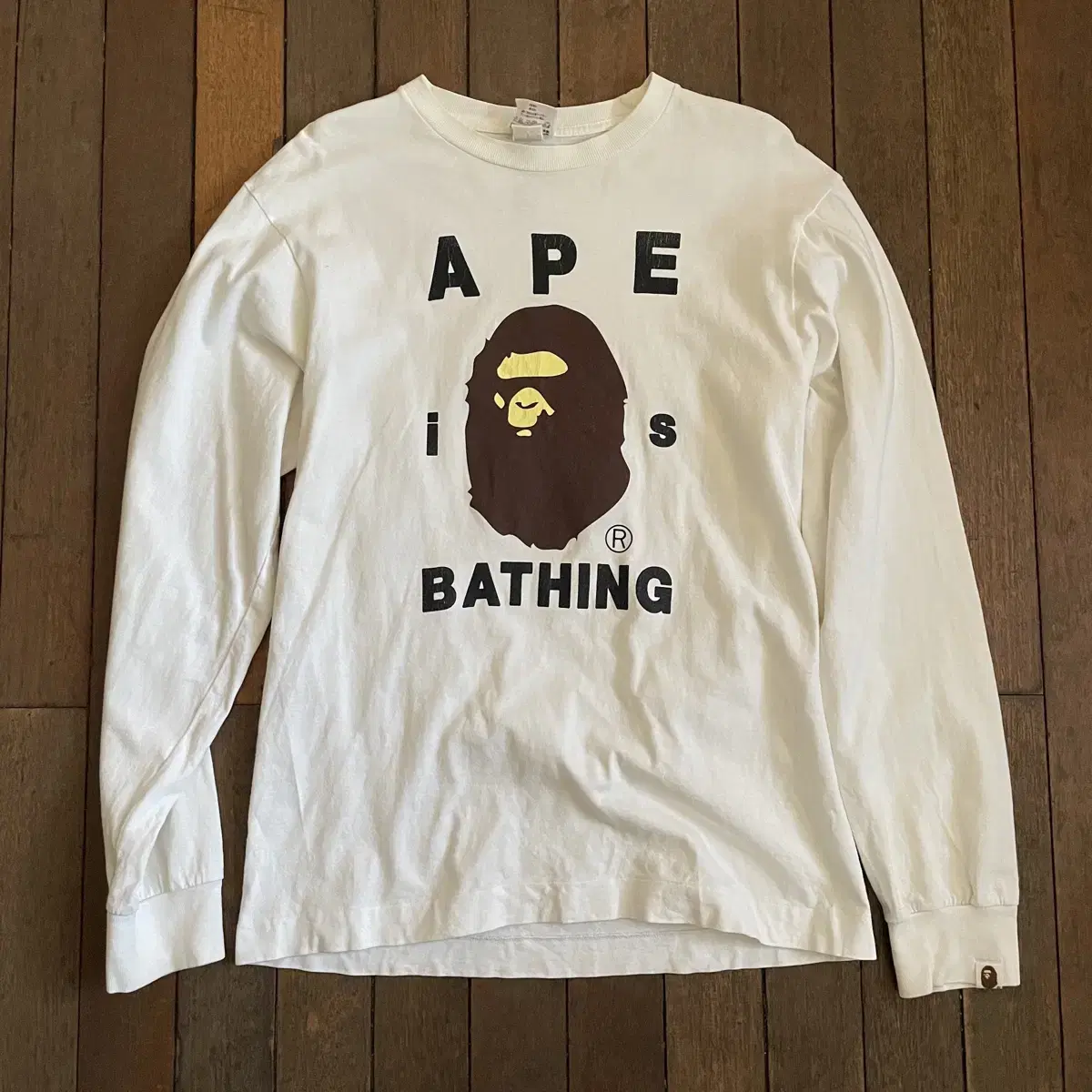 2008 베이프 Bape OG 긴팔 롱슬리브