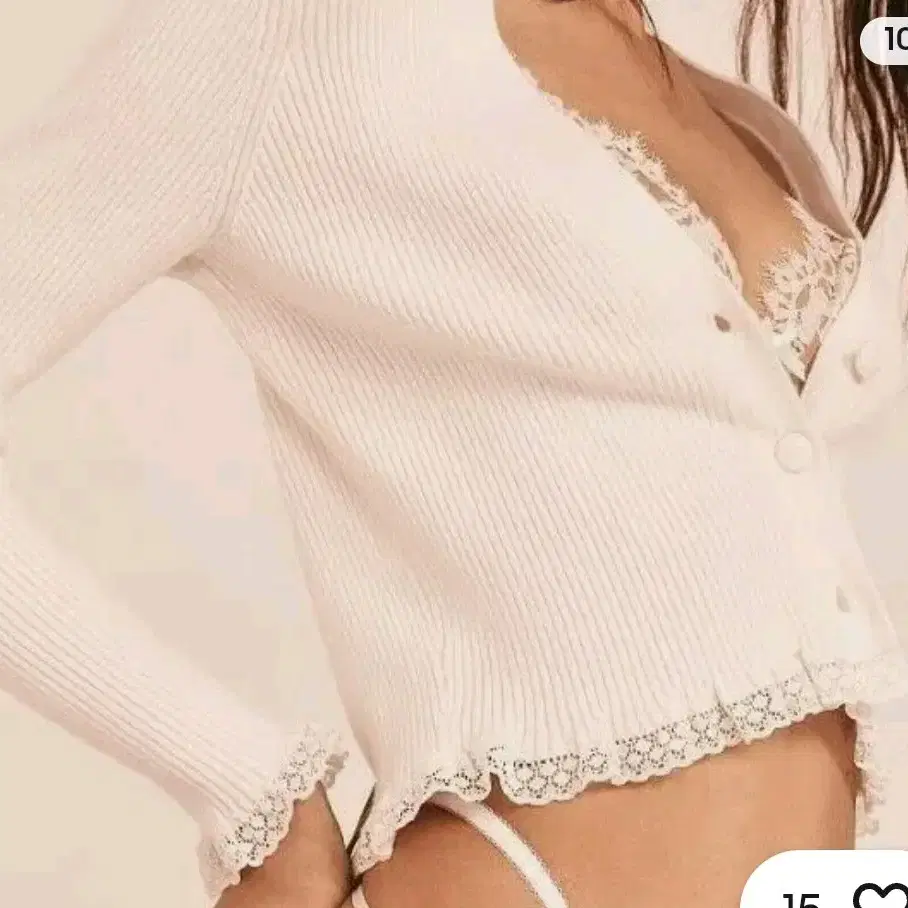 forloveandlemons 빅토리아시크릿 레이스 가디건 S