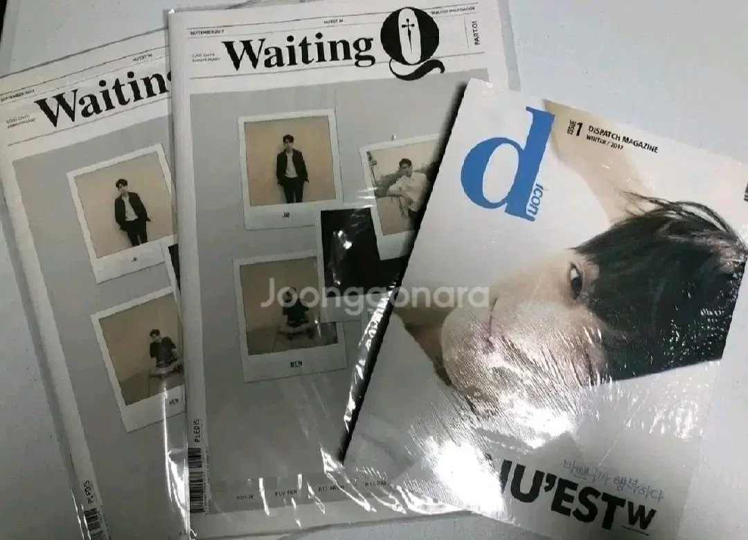 NU'EST W album, Dispatch photobook sealed, poca, etc. bulk disposal