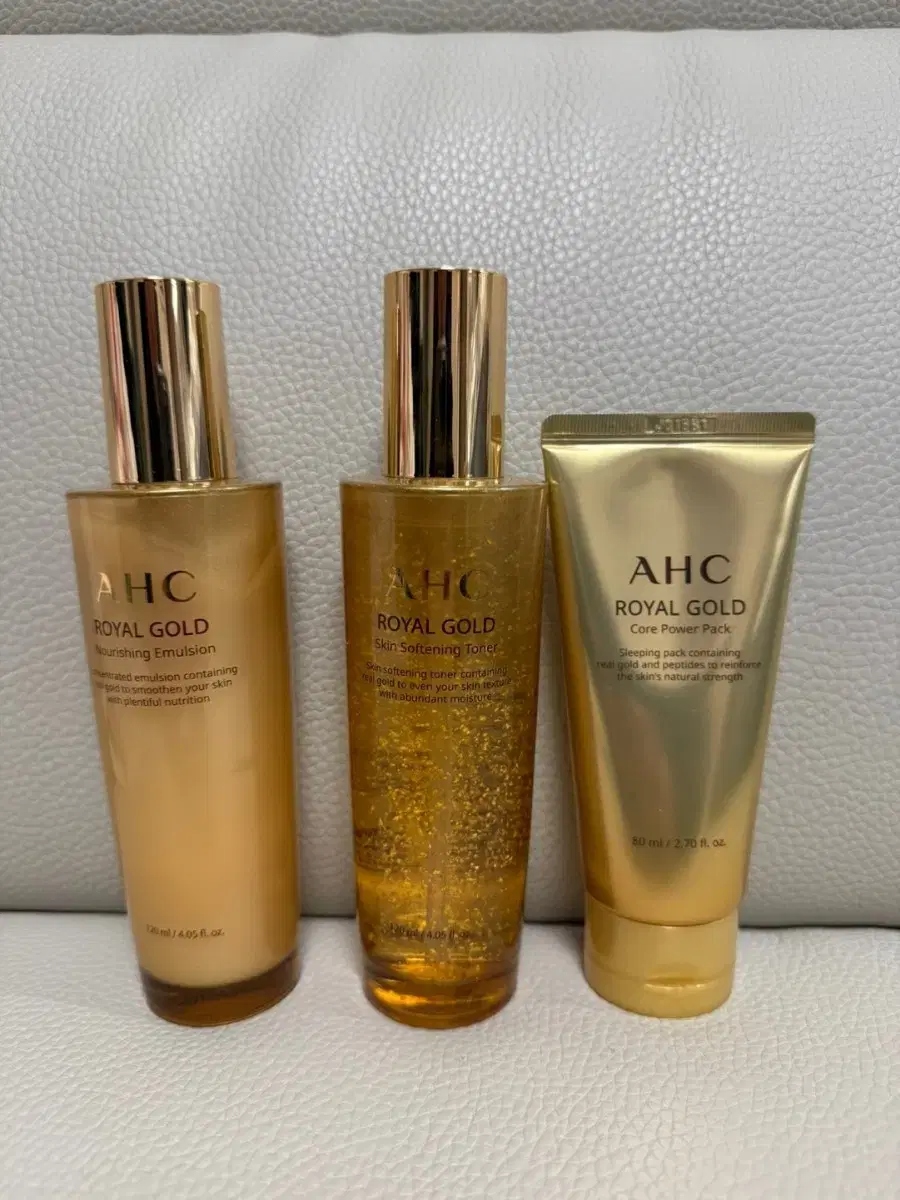 AHC Royal Gold Toner, Lotion Emulsion, Power Pack New Products