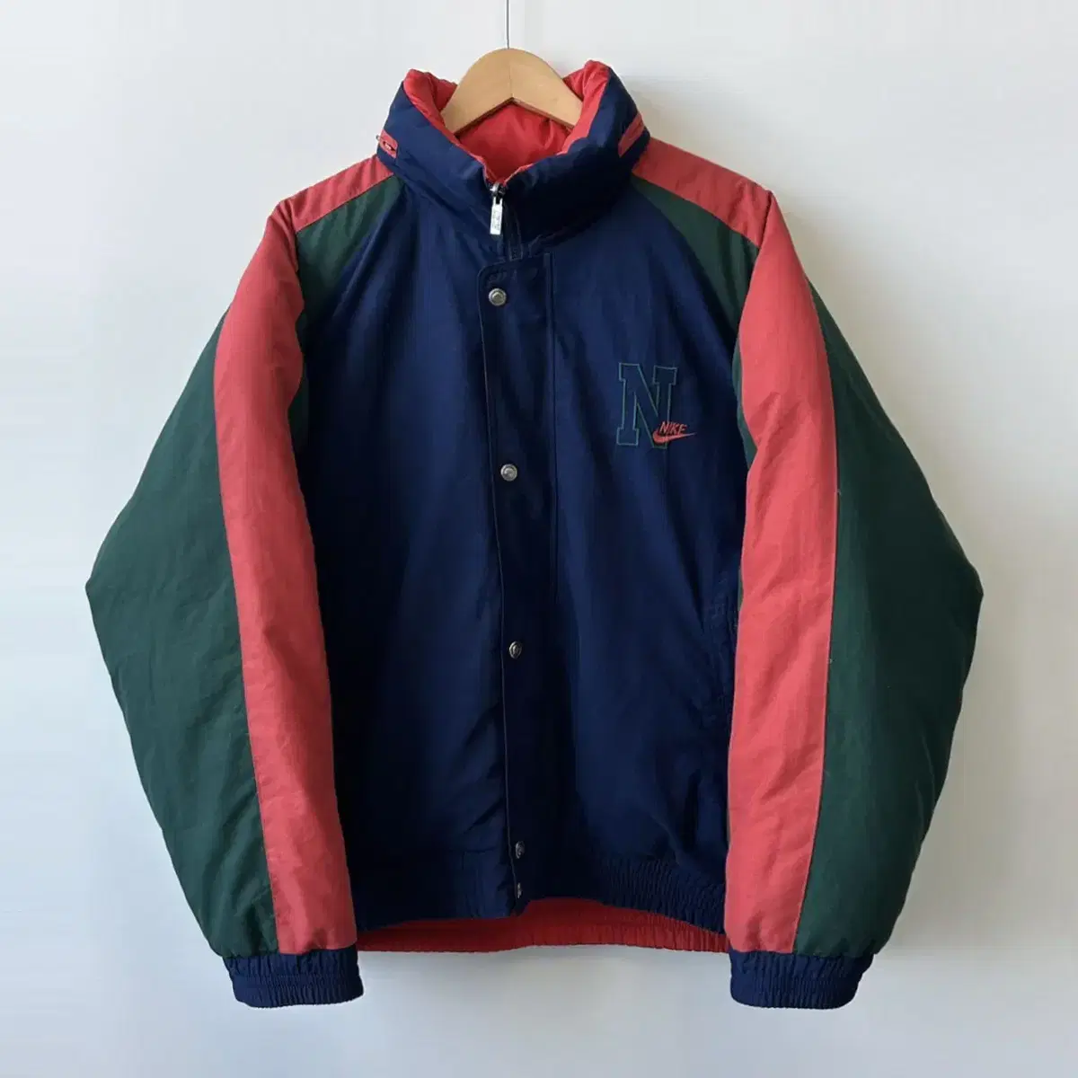 90s Nike double-sided padded jacket