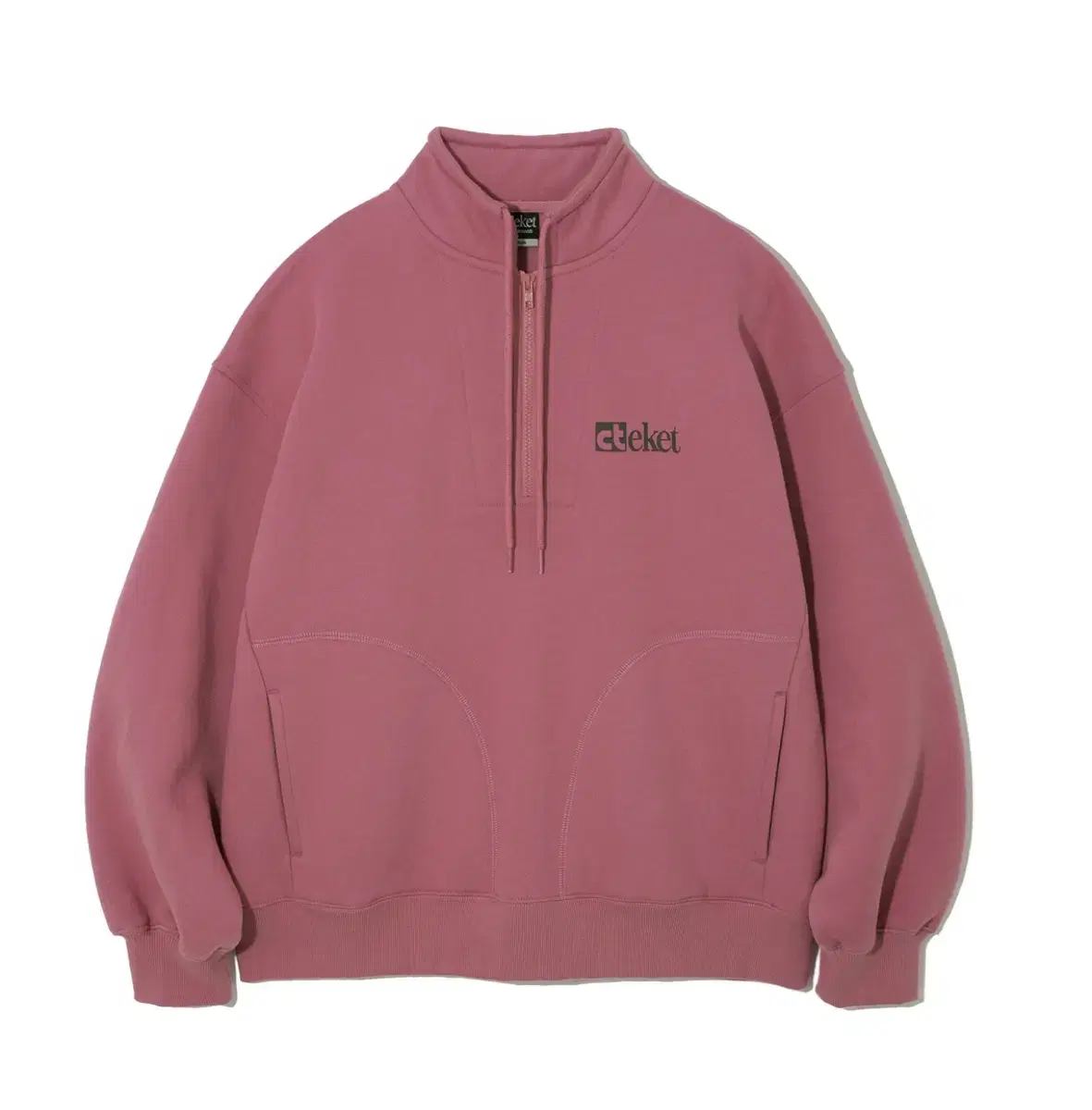 테켓 teket plan half zip up m