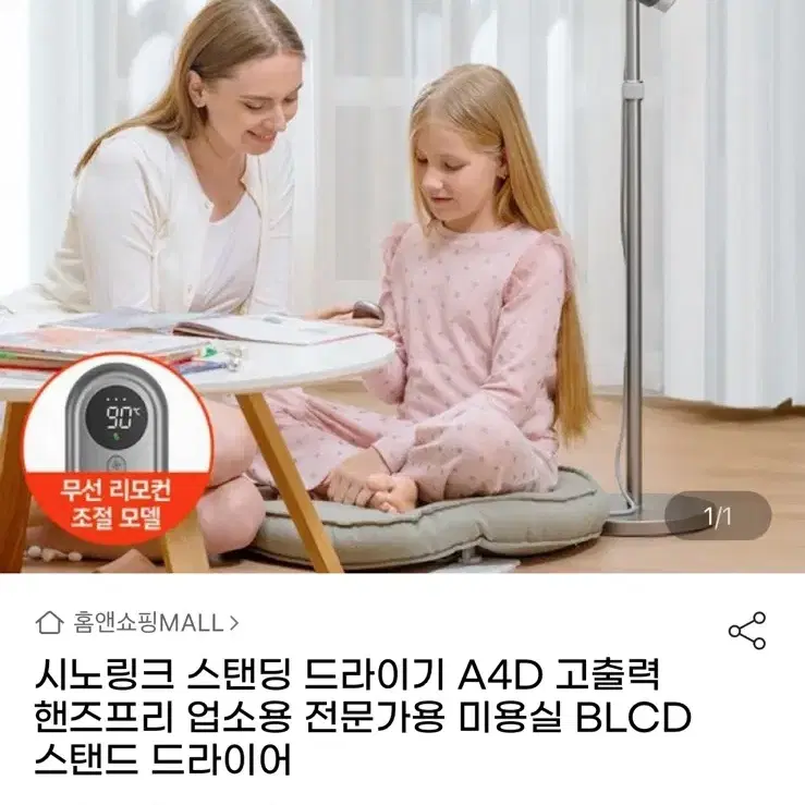 스탠딩드라이기