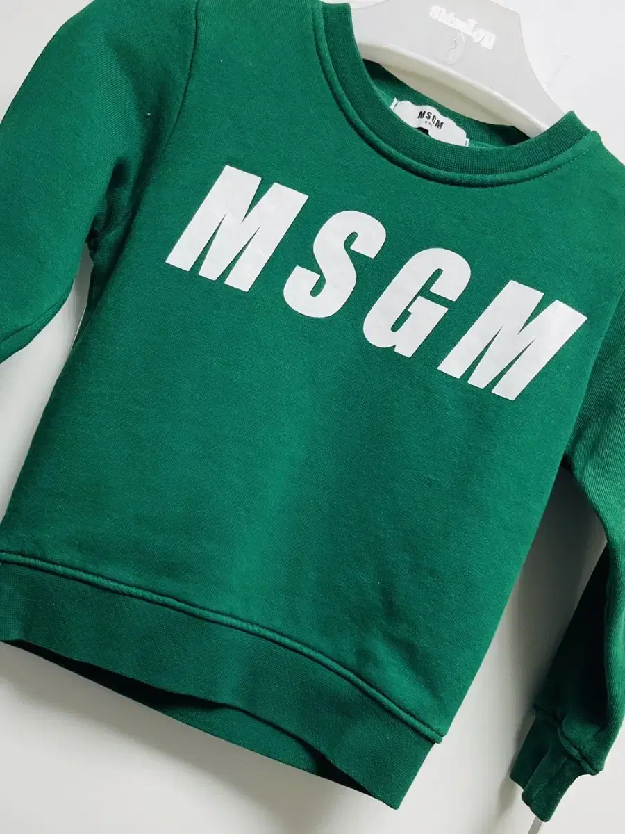 MSGM 아동 스웨트셔츠. 명품 맨투맨 MSGM