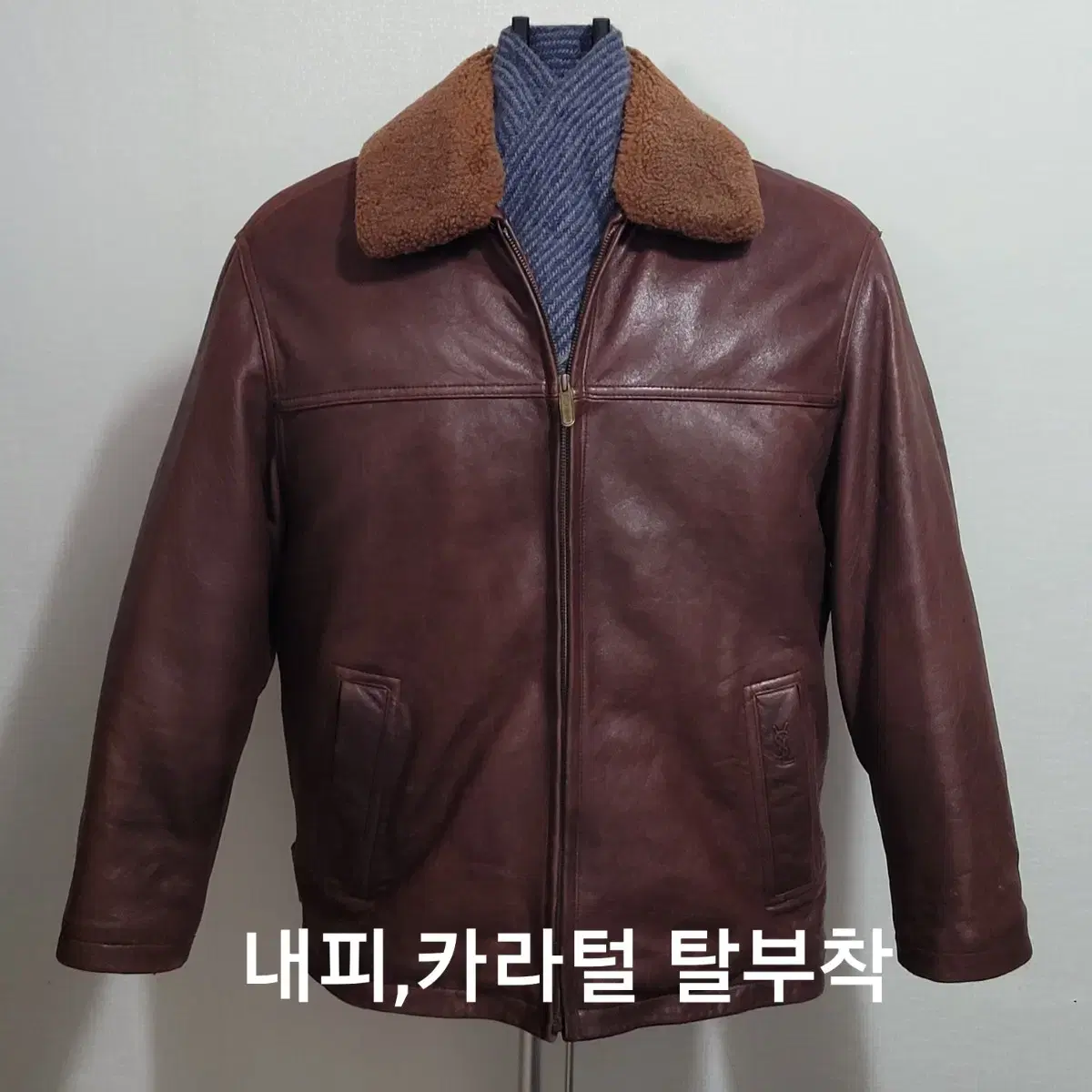 YSL leather jacket