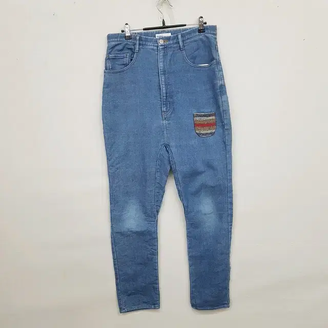 Ne net denim-lined, flared pants