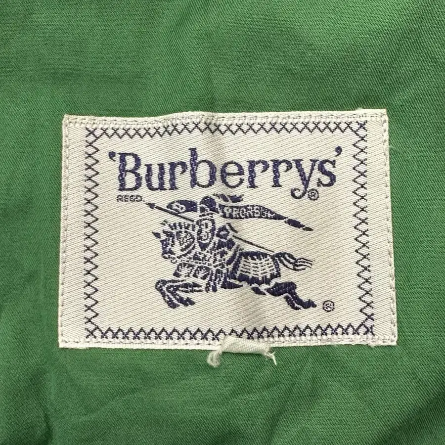 Burberry 버버리 그린 해링턴 블루종 자켓