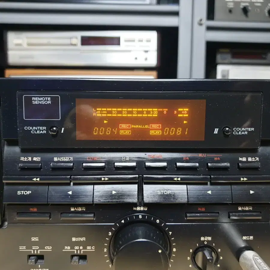 티악 더블 카세트데크 TEAC W-800R