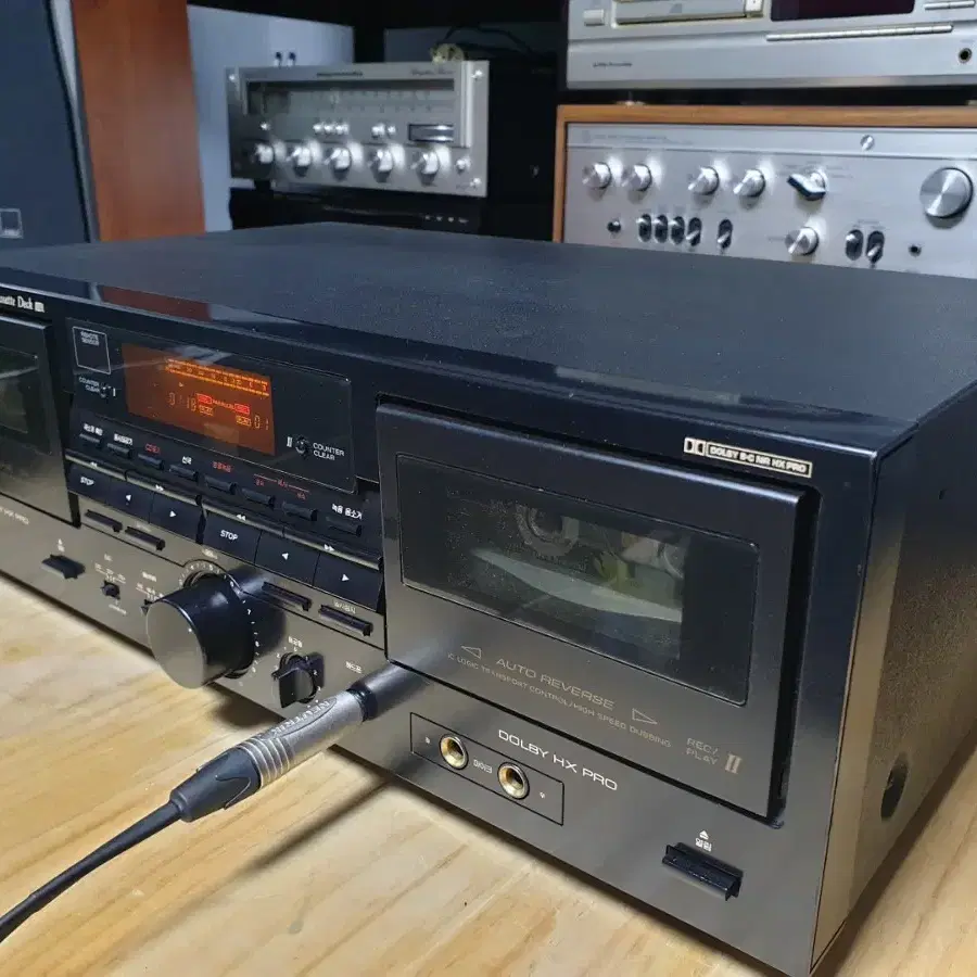 티악 더블 카세트데크 TEAC W-800R