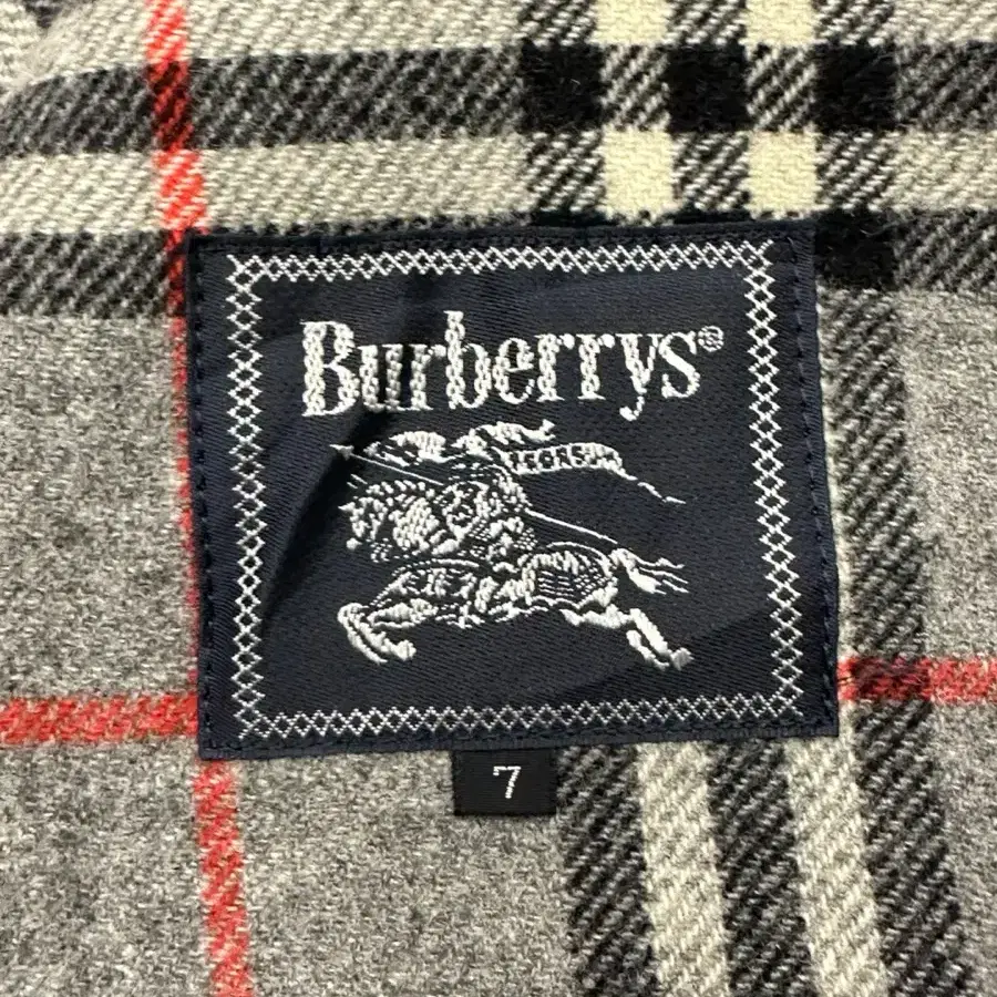 Burberry 버버리 그레이 울 발마칸 미디 코트