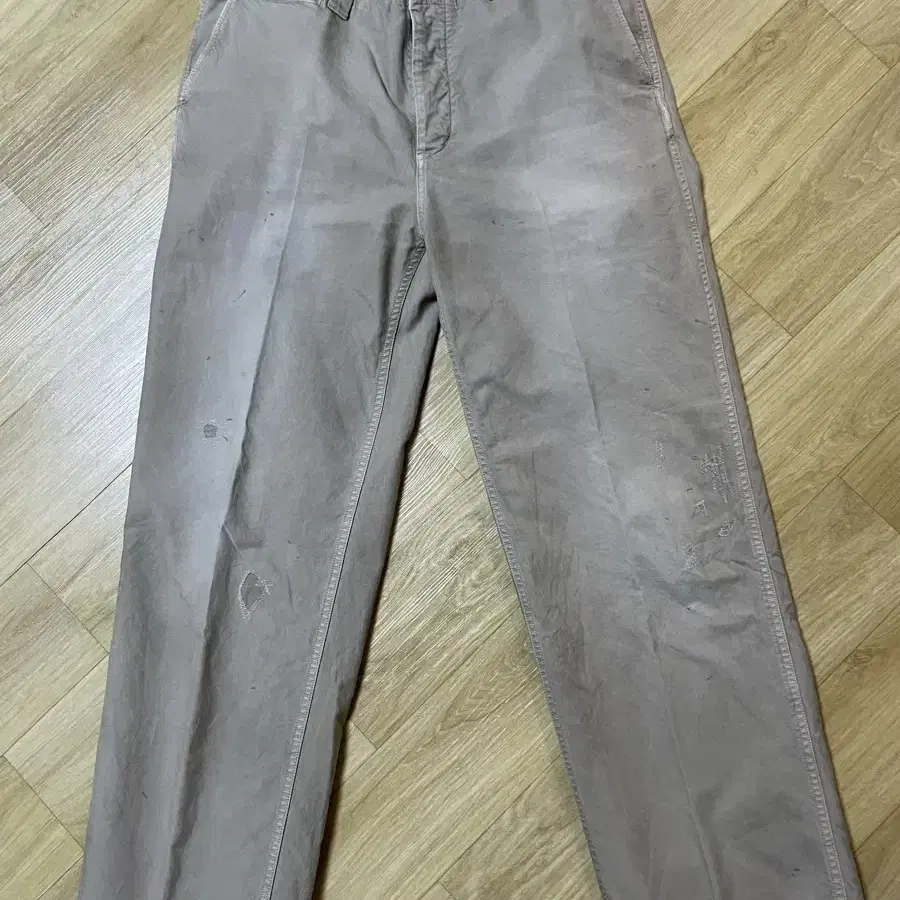 비즈빔 24aw wide chino pants crash