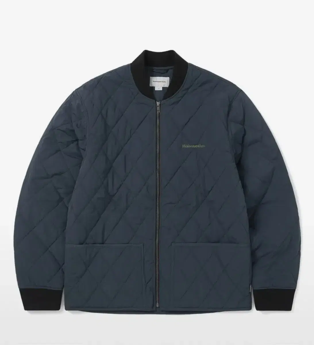 디스이즈네버댓 Edelweiss Quilted Jacket Navy