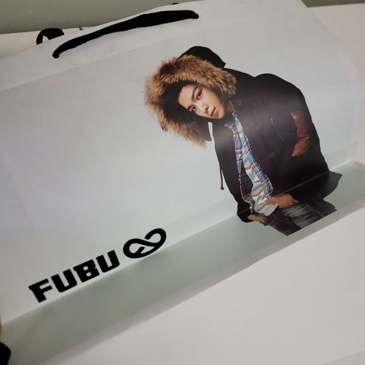 빅뱅 탑 TOP FUBU 빅사이즈 쇼핑백