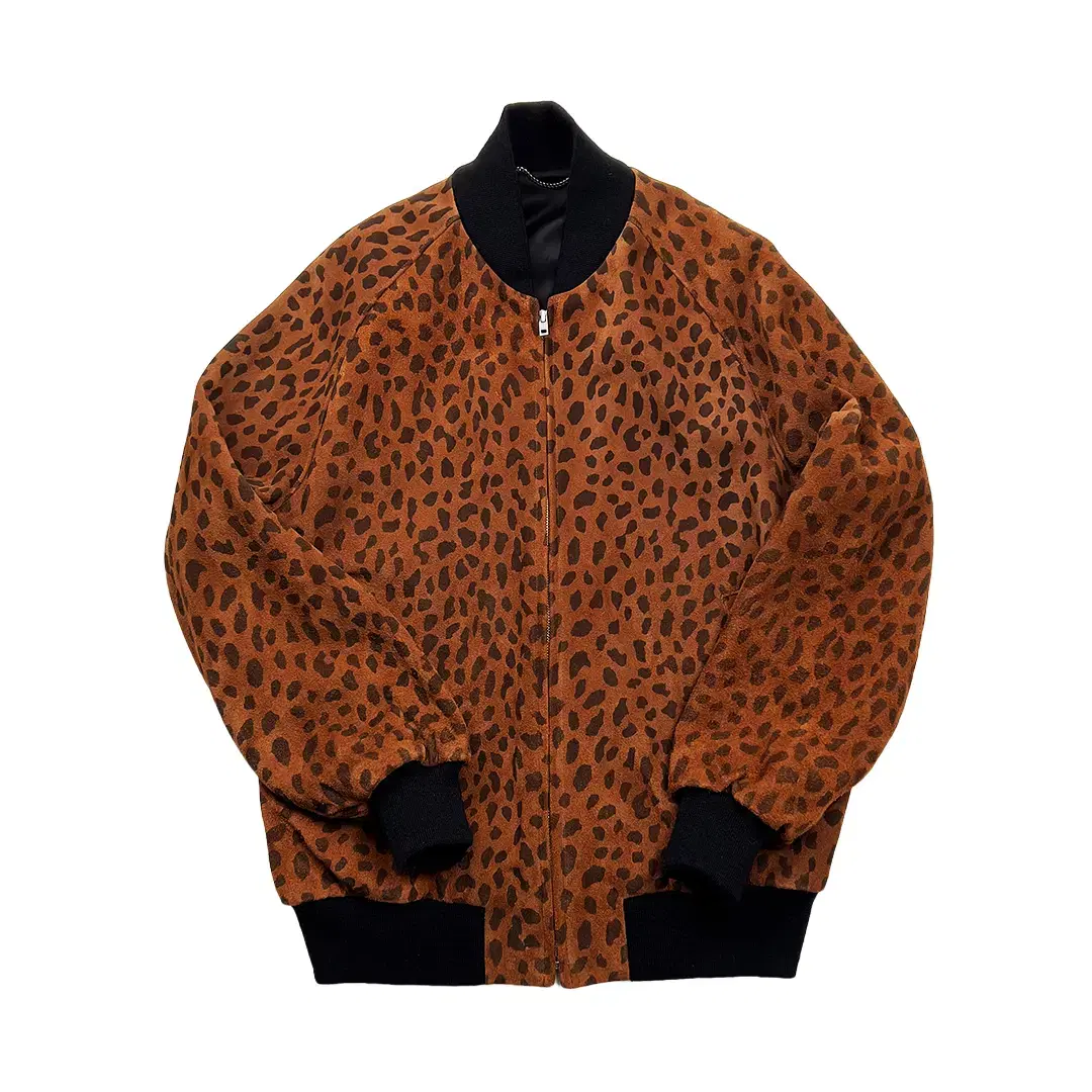 WACKO MARIA LEOPARD LEATHER 50S JACKET