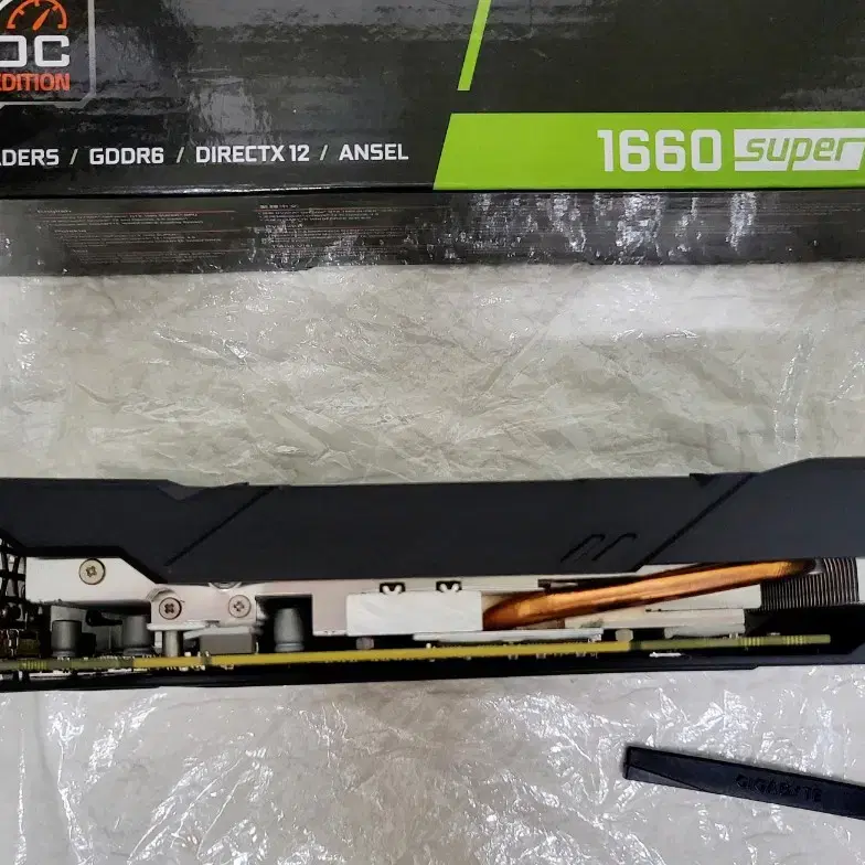 기가바이트 GTX1660 super 박스유 그래픽카드 매우 깨끗