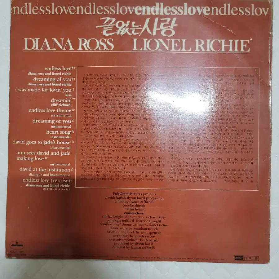 endless love lp