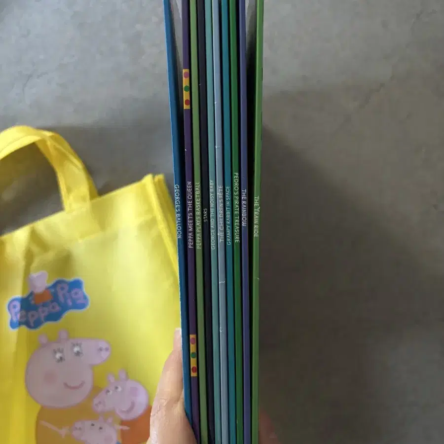 페퍼피그 픽쳐북 10종+CD 1개 세트(Yellow bag)