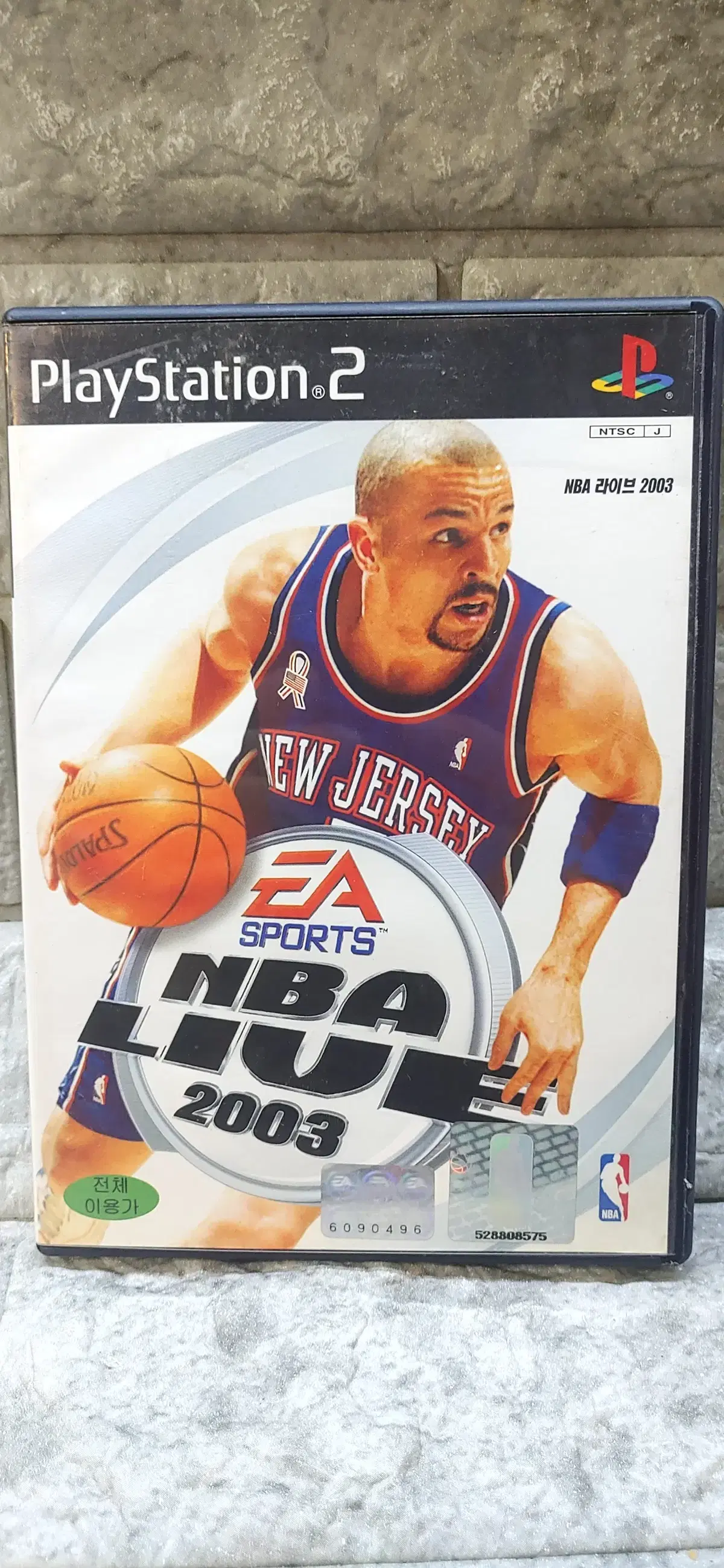 ps2 게임소프트 한국정발  nba live 2003