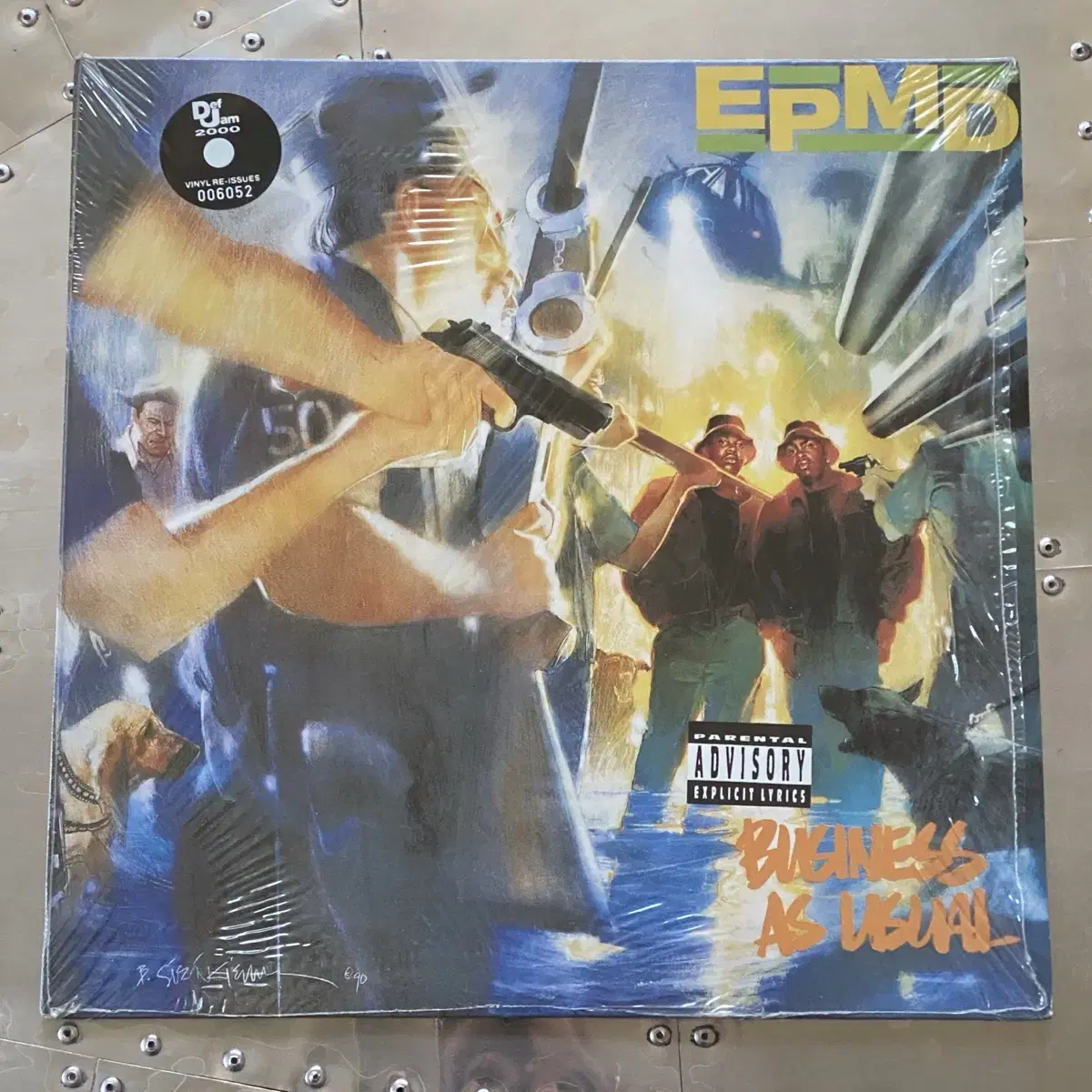 EPMD / Business As Usual lp 엘피 한정 넘버링