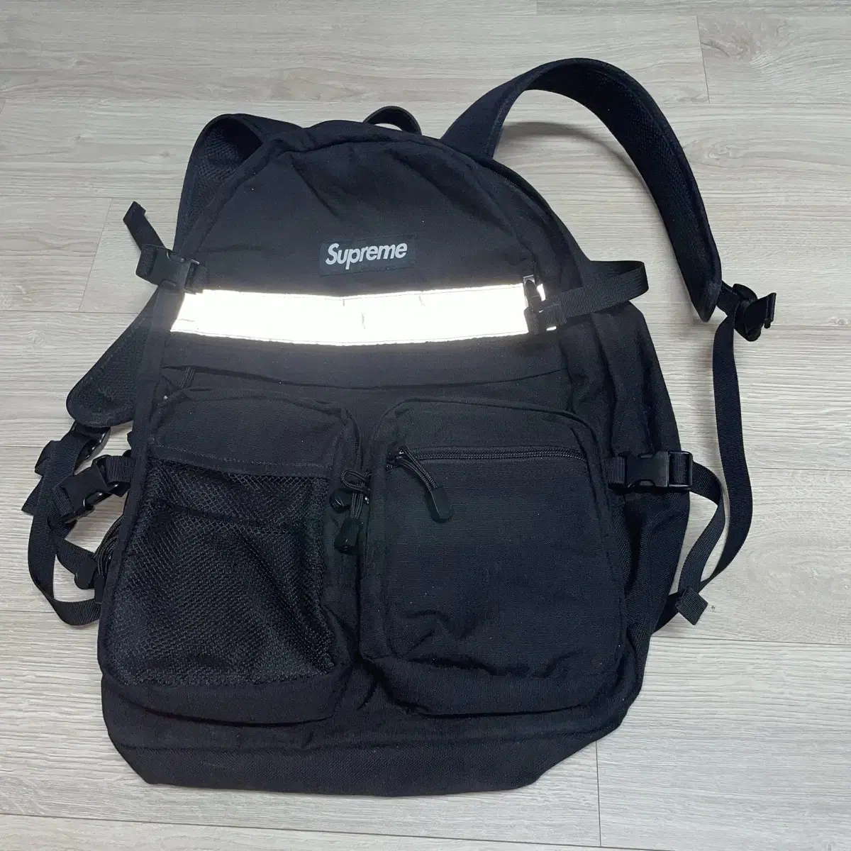 supreme hi-vis fw14 backpack